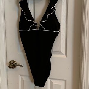 Robin picone ruffled swimsuit